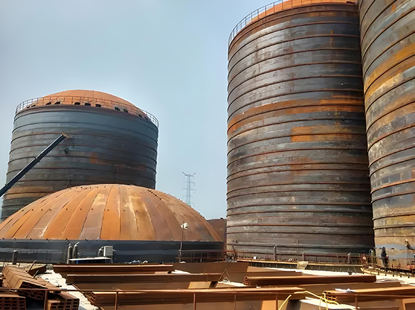 东兰焦粉钢板仓